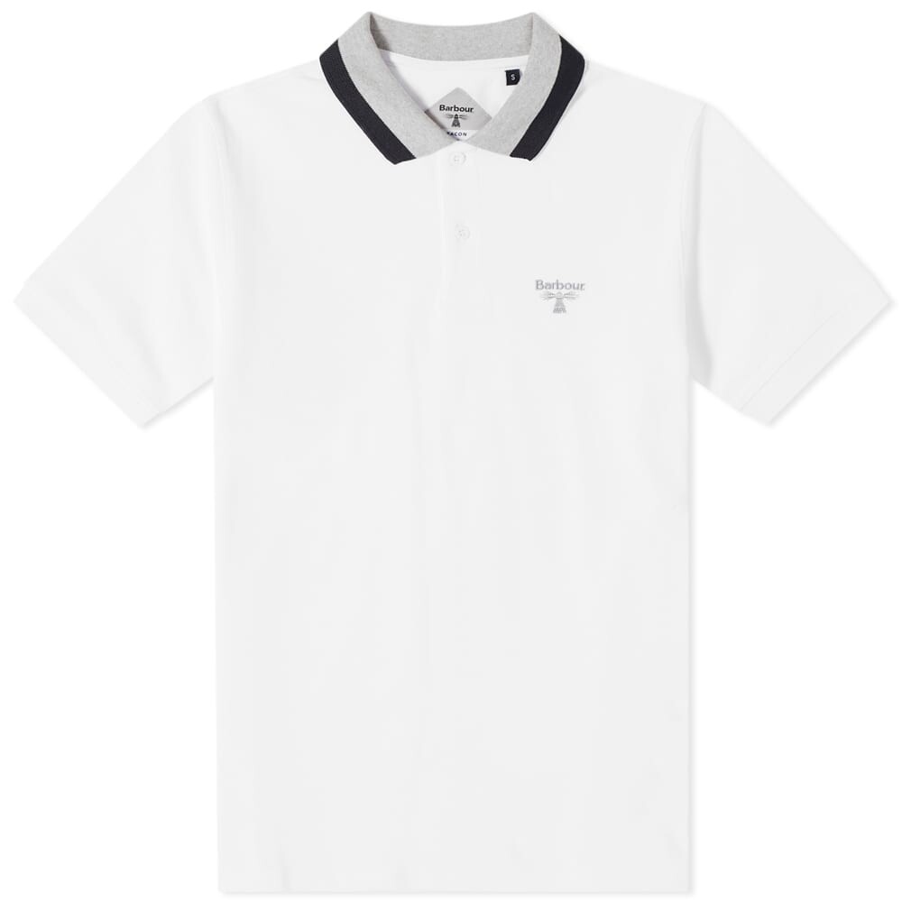 

Футболка Barbour Beacon Alston Tipped Polo, Белый