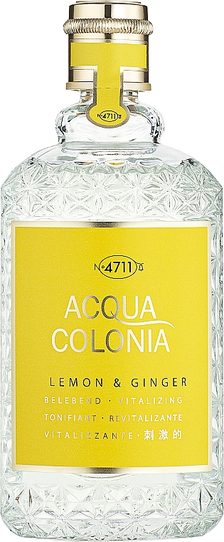 Одеколон Maurer & Wirtz 4711 Aqua Colognia Lemon & Ginger 4711 одеколон original 100 мл