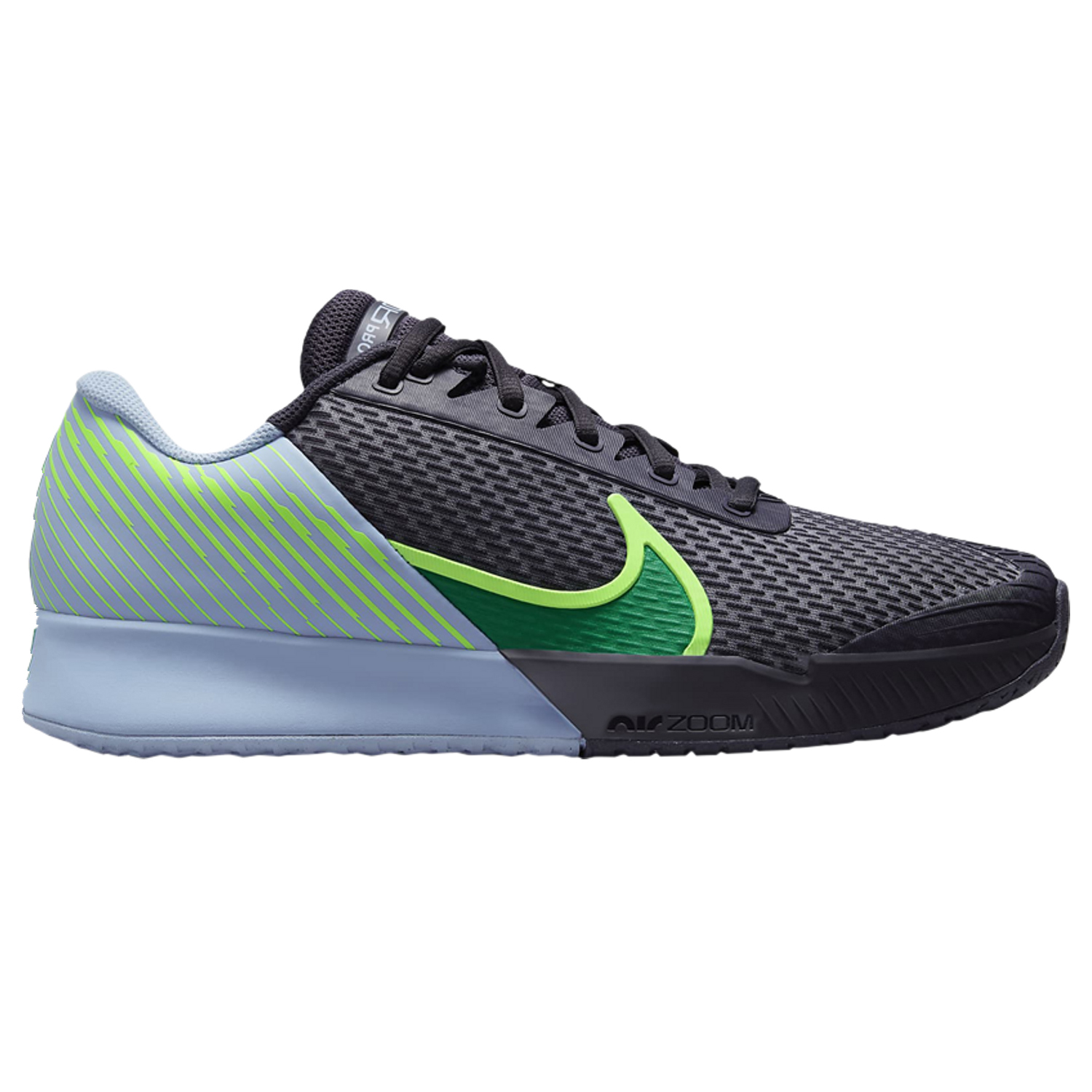 цена Кроссовки Nike Court Air Zoom Vapor Pro 2 HC 'Gridiron Stadium Green', Серый