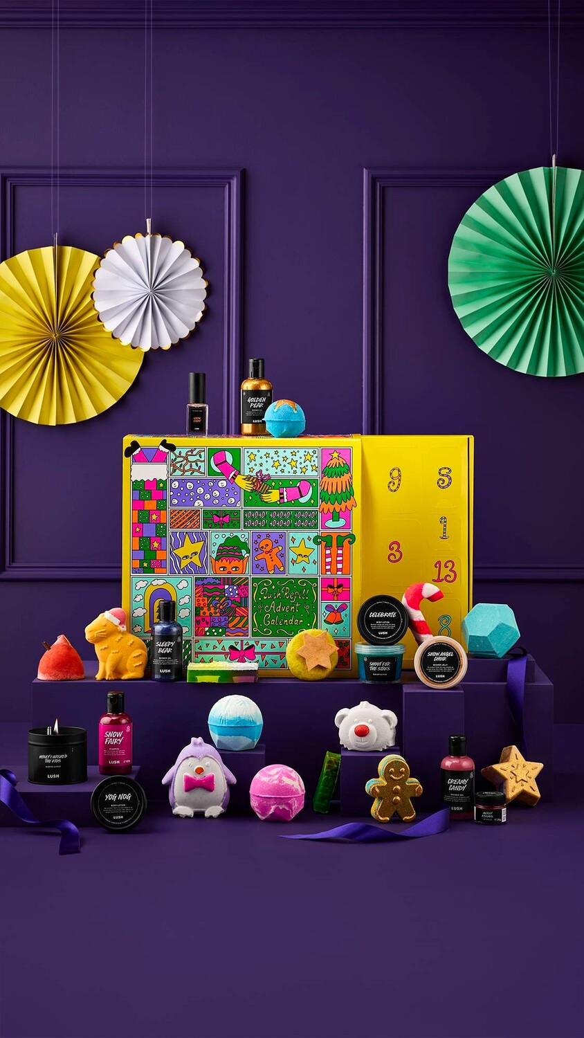 

Адвент-календарь веганский Lush Refill, 25 предметов