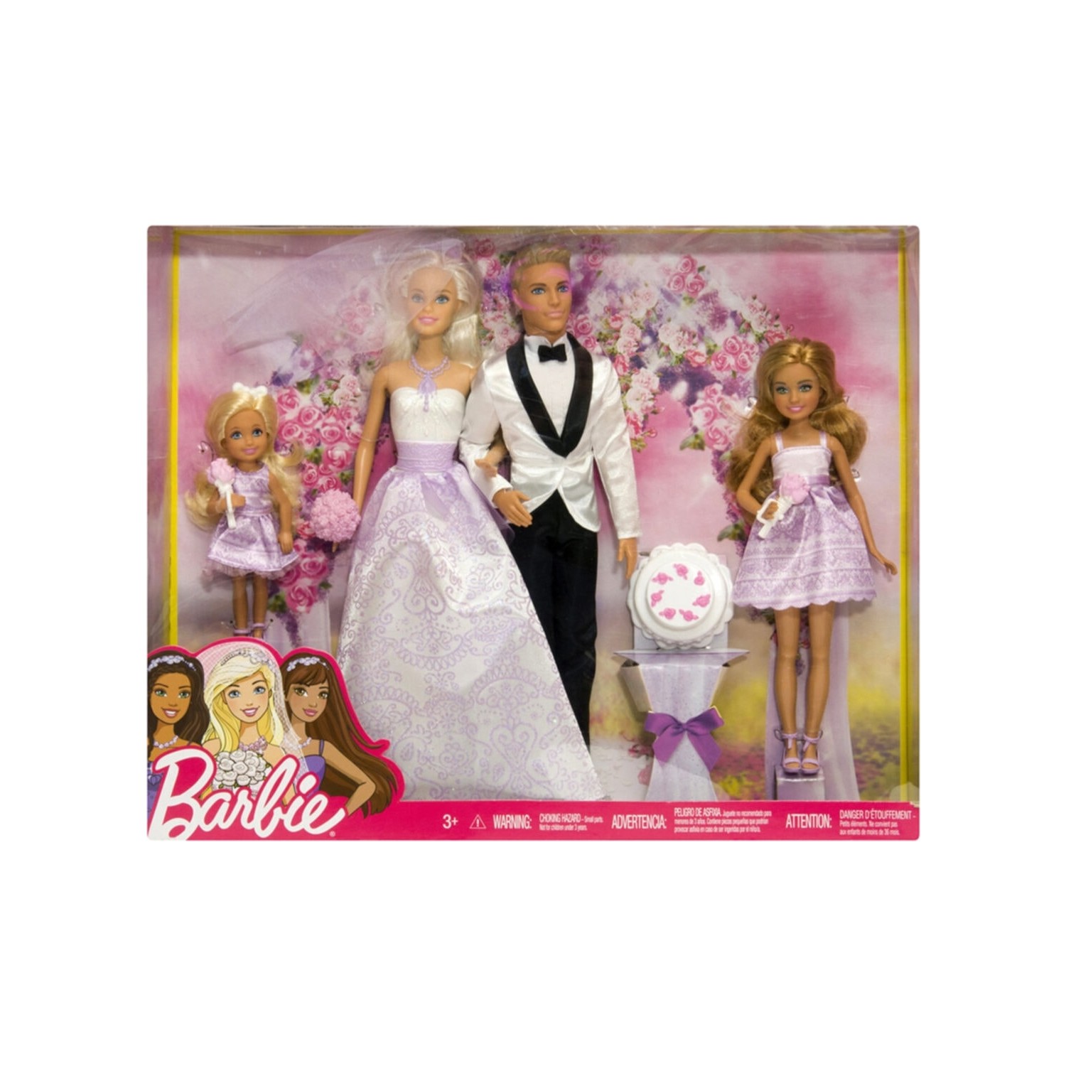 Игровой набор Barbie свадьба набор игровой нордпласт гараж барби 431228