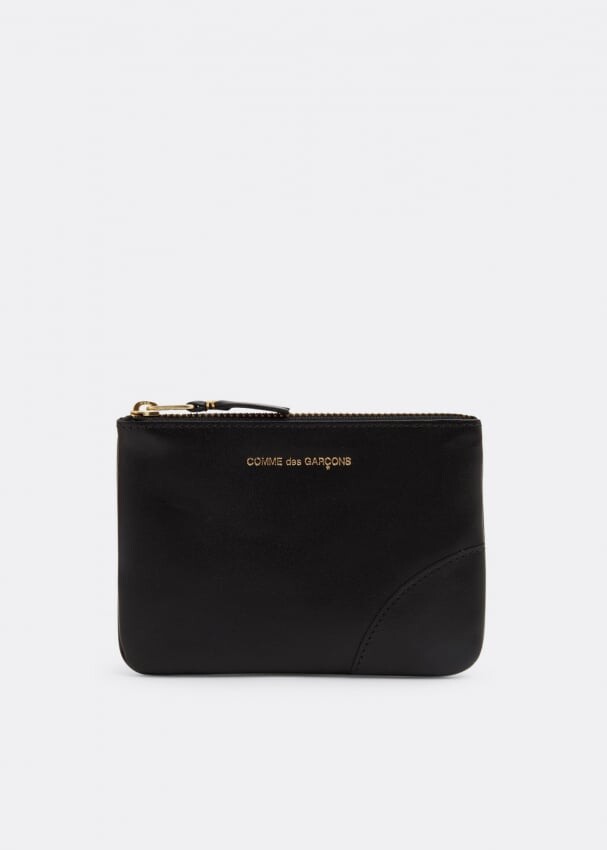 

Кошелек COMME DES GARÇONS Leather coin wallet, черный