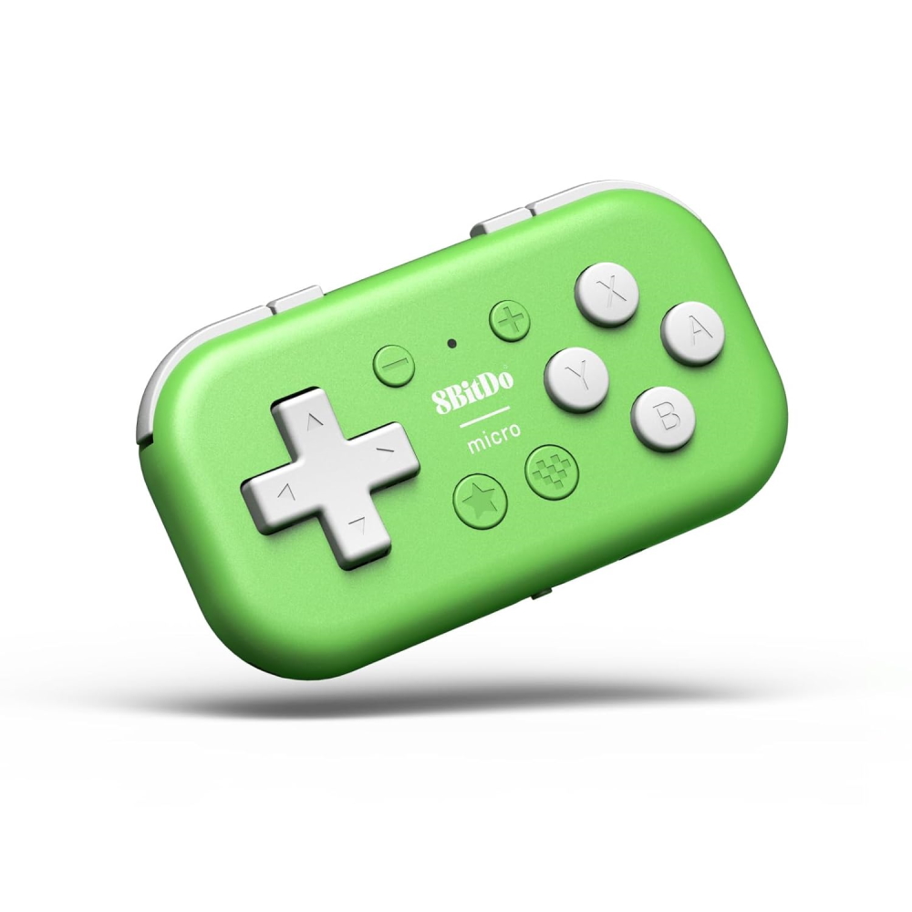 Беспроводной геймпад 8BitDo Micro Bluetooth, зеленый беспроводной игровой контроллер 8bitdo lite 2 bluetooth gamepad бирюзовый