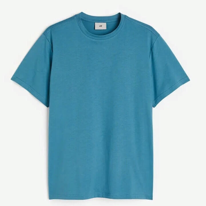 

Футболка поло H&M Regular Fit Pima Cotton, бирюзовый, Зеленый
