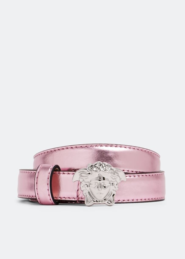 

Ремень VERSACE La Medusa belt, розовый