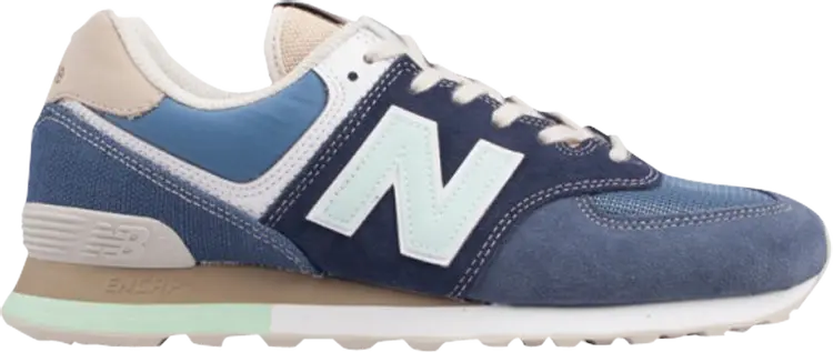 

Кроссовки New Balance 574, голубой/темно-синий