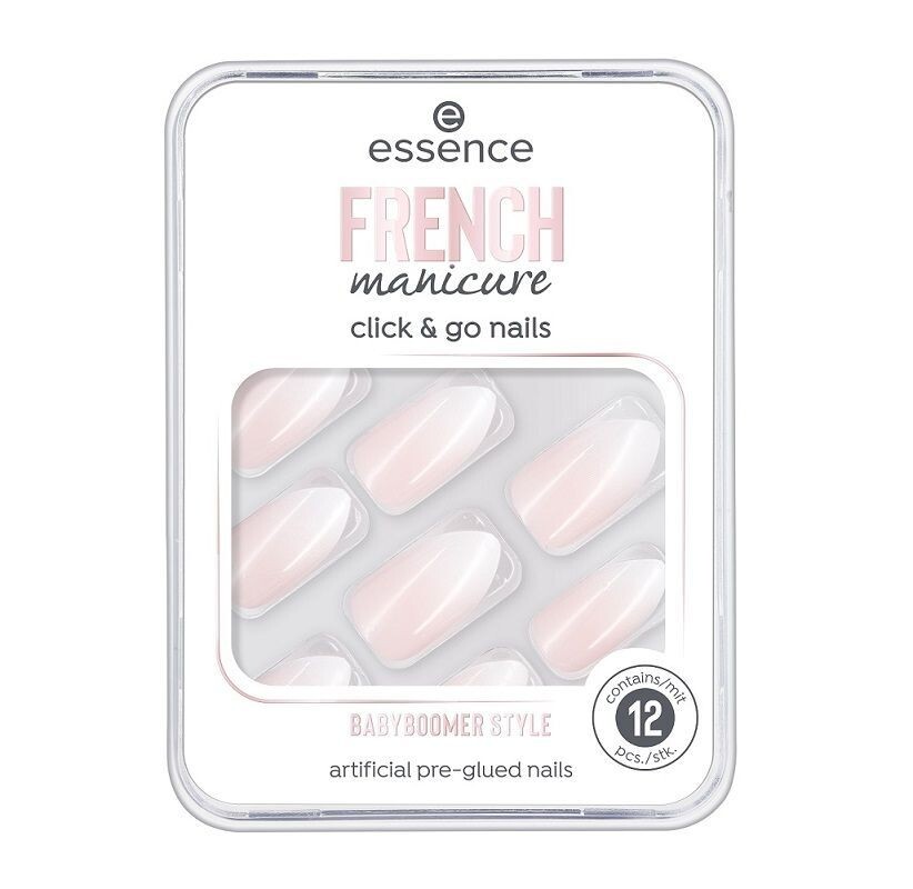 

Essence French Manicure Click & Go Nails Советы, 02 Babyboomer Style