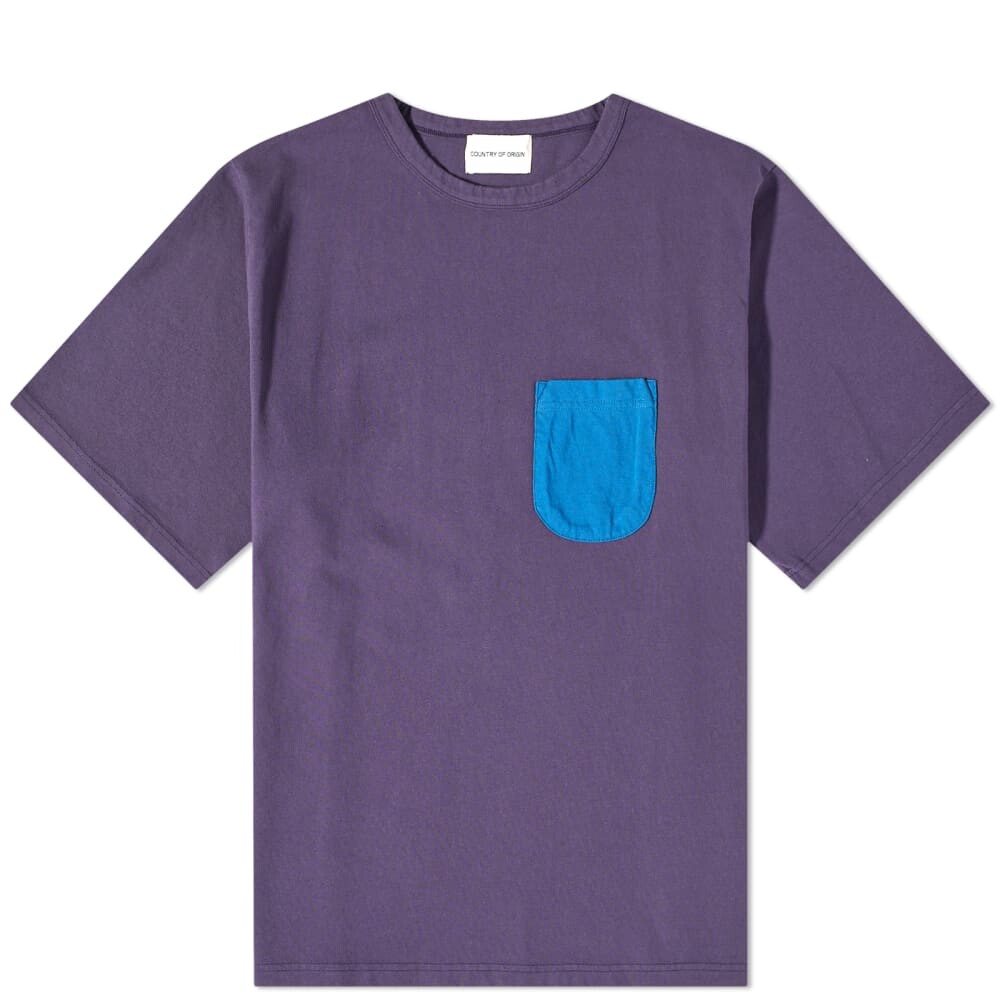 

Футболка Country of Origin Pocket Tee, Серый