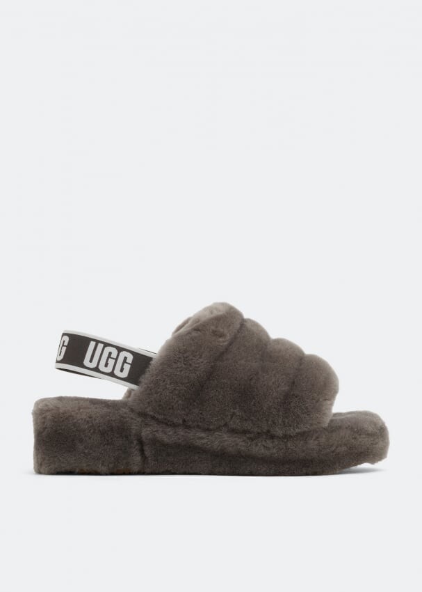 

Сандалии UGG Fluff Yeah sandals, серый