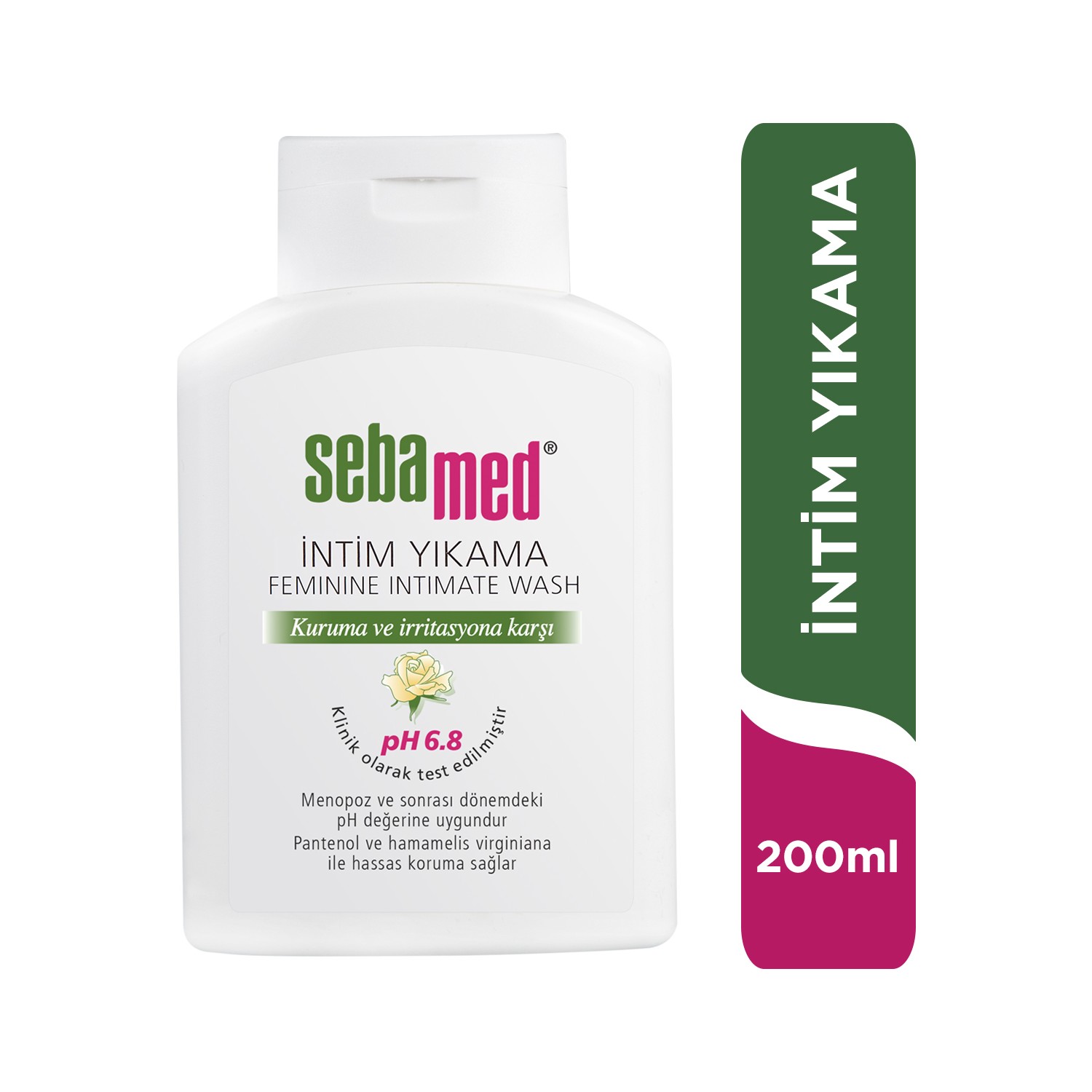 Очищающее средство Sebamed Intim Menopause для интимной гигиены, 200 мл очищающее средство sebamed intim liquid для интимной гигиены