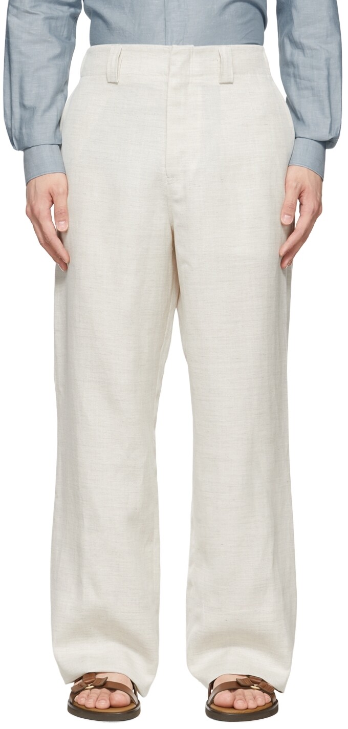 

Шерстяные брюки Off-White Ermenegildo Zegna Couture