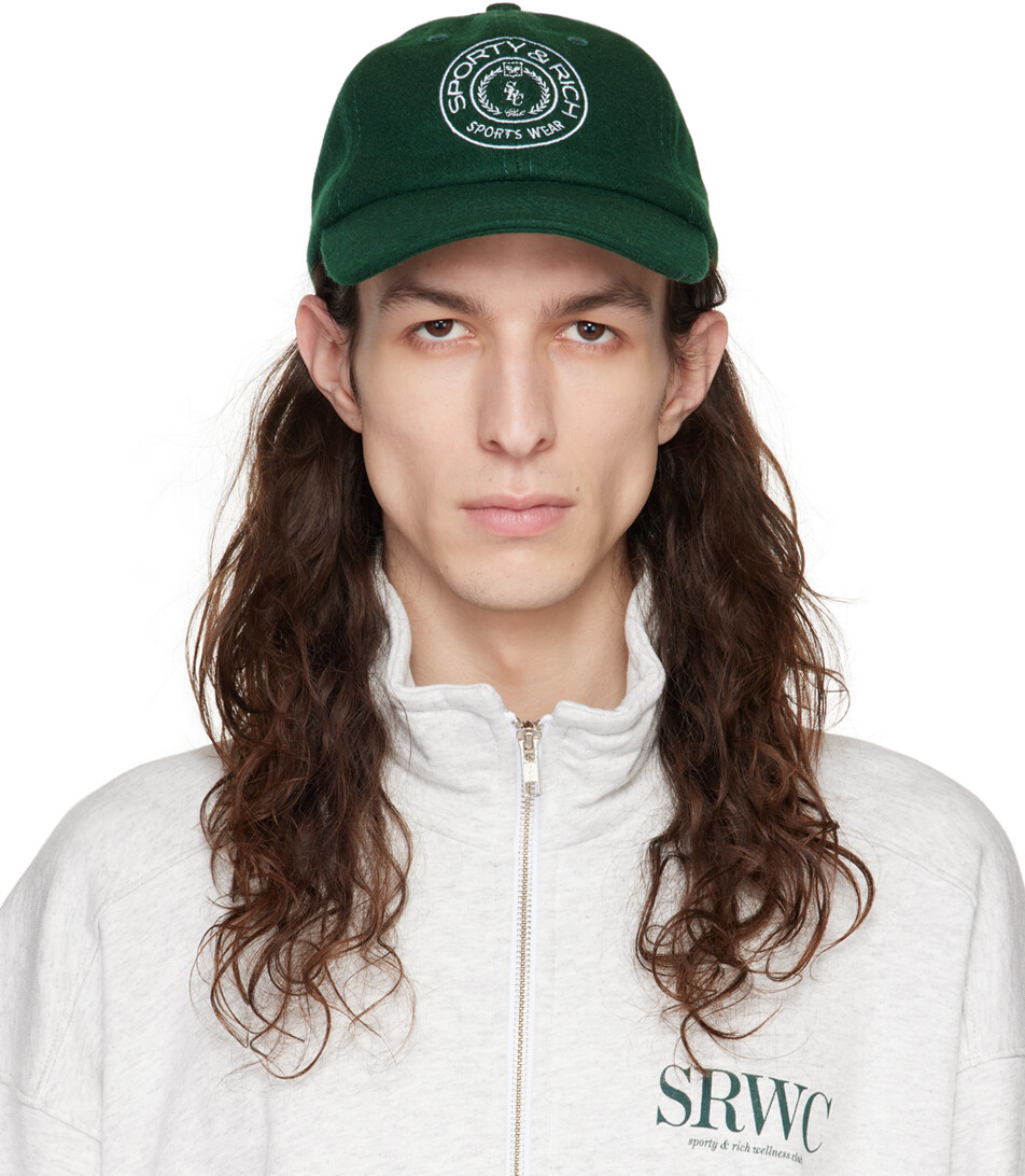 

Зеленая кепка Монако Sporty & Rich