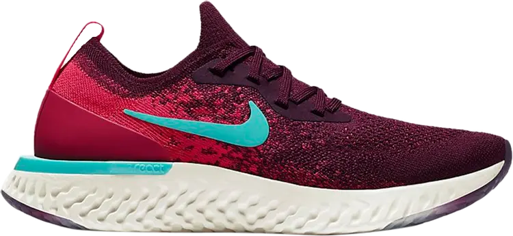 

Кроссовки Nike Wmns Epic React Flyknit 'Bordeaux', красный