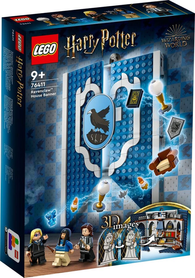 Конструктор Lego 76411 Harry Potter Знамя дома Рейвенкло конструктор lego harry potter знамя факультета пуффендуй 313 дет 76412
