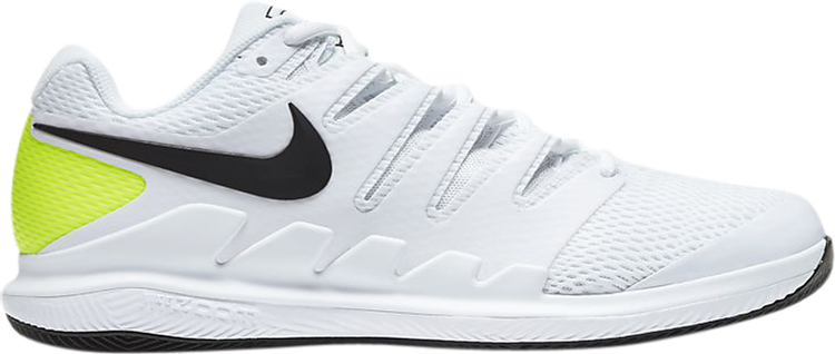 Кроссовки Nike Court Air Zoom Vapor X HC 'White Volt', белый - фото