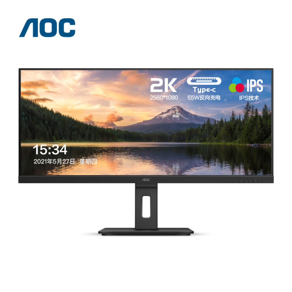 

Монитор AOC Q34P2C 34" IPS WFHD