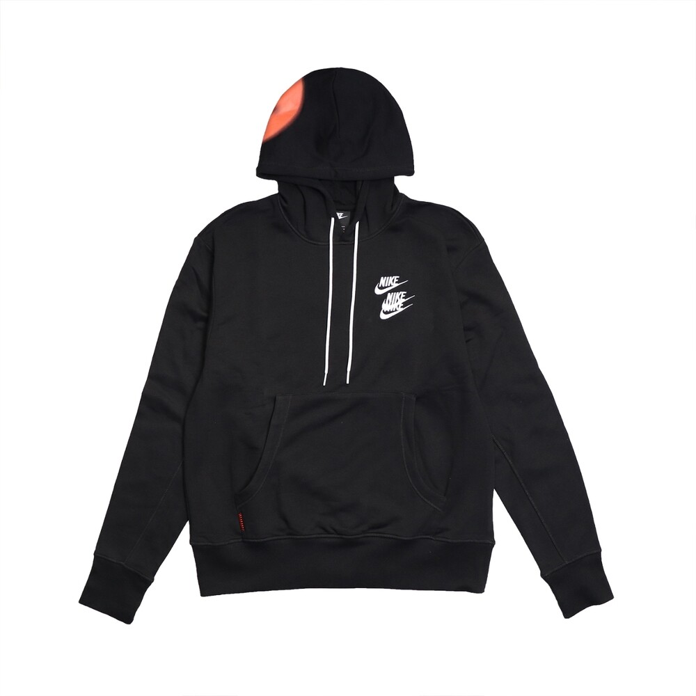

Худи Nike Alphabet Printing Sports Pullover, черный/белый/оранжевый