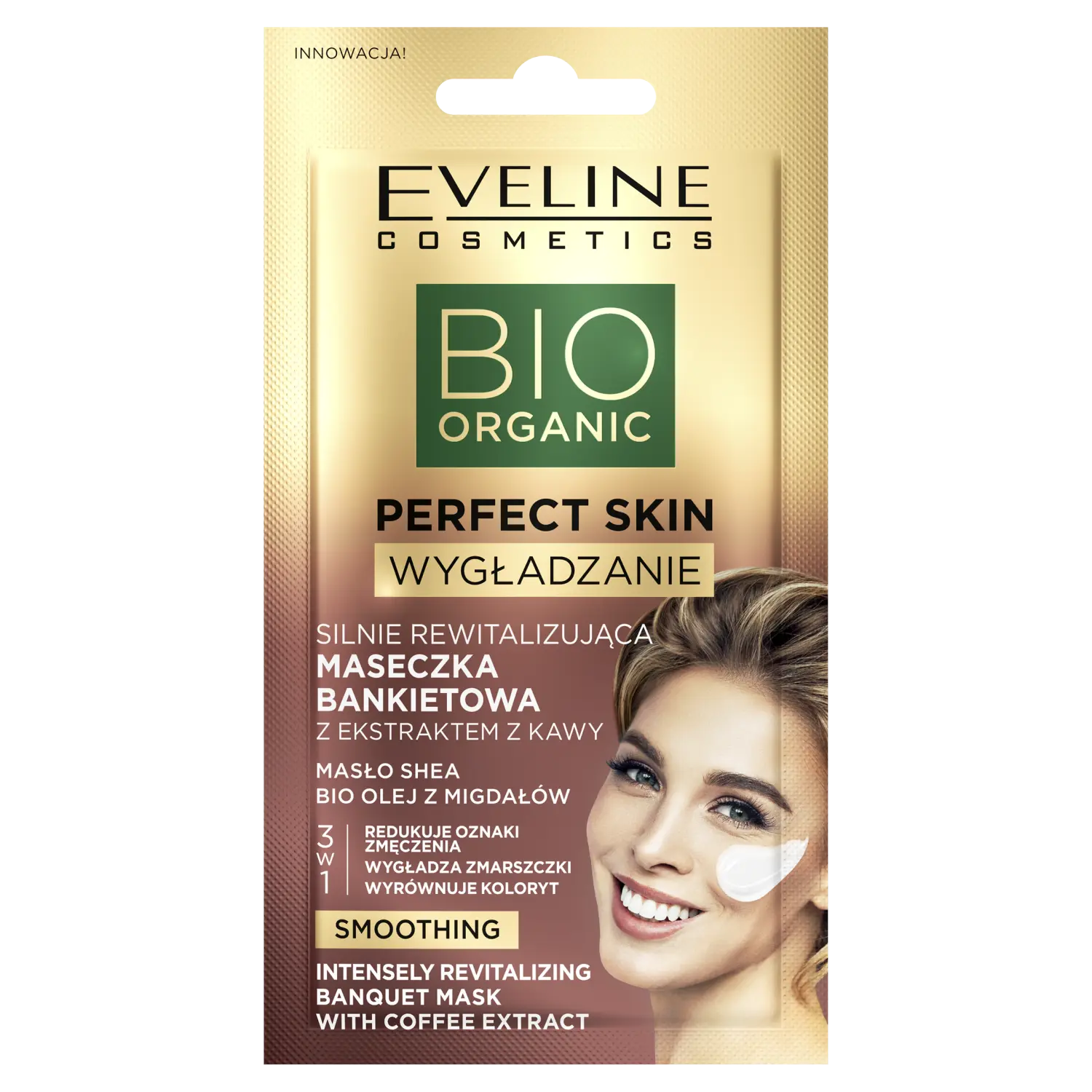

Eveline Cosmetics Perfect Skin Разглаживающая маска для лица, 8 мл