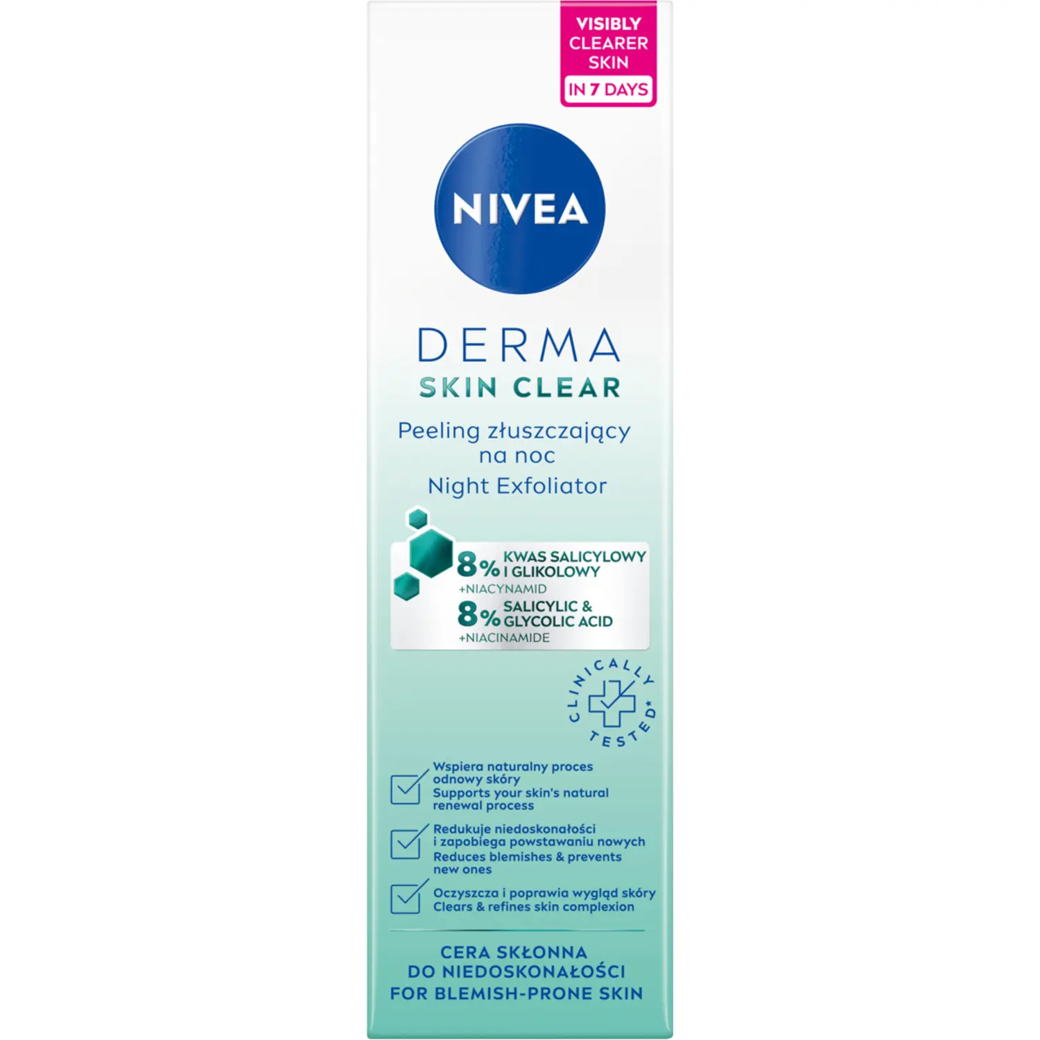 

Nivea Derma отшелушивающий скраб для лица на ночь, 40 мл