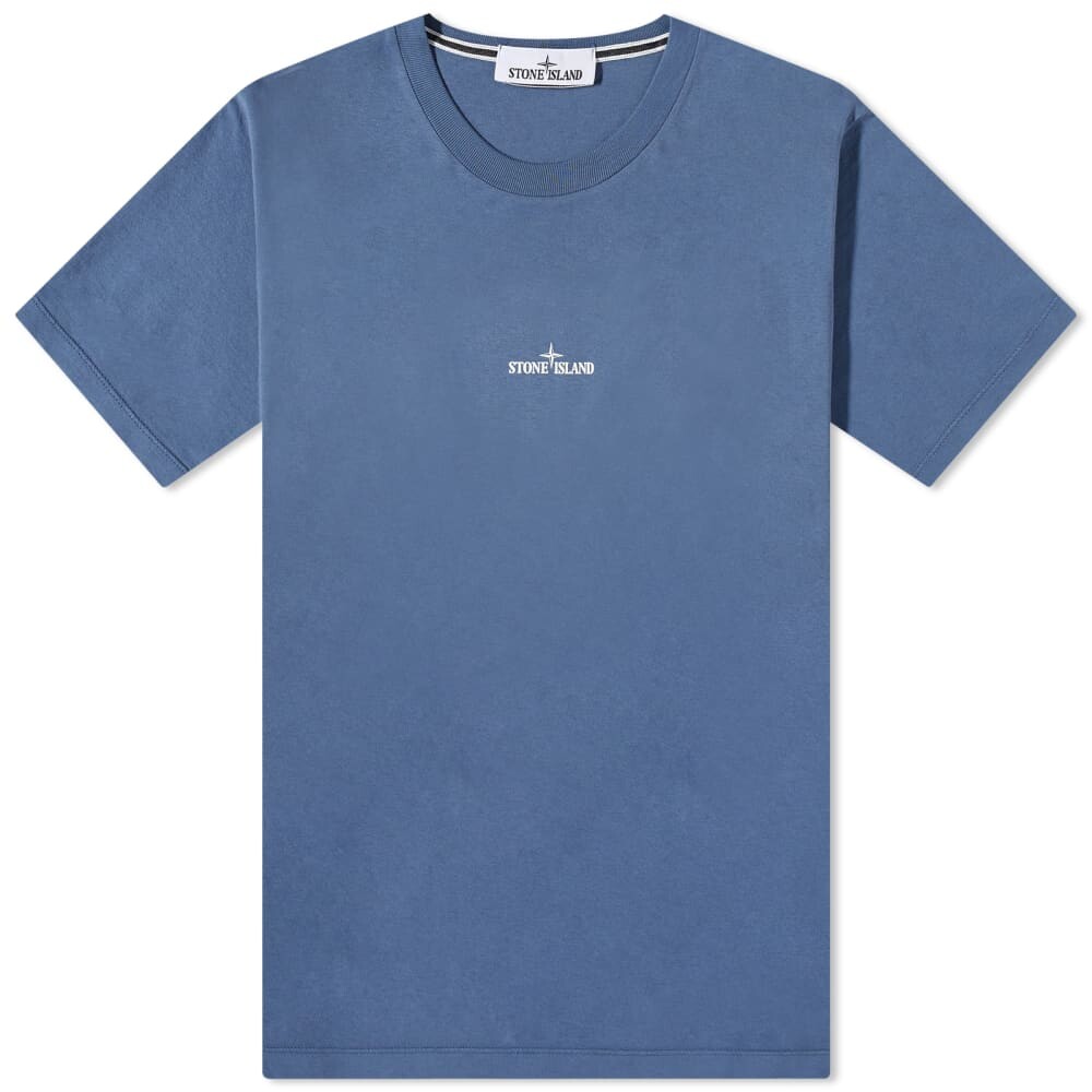 

Футболка Stone Island Institutional One Graphic Tee, Синий
