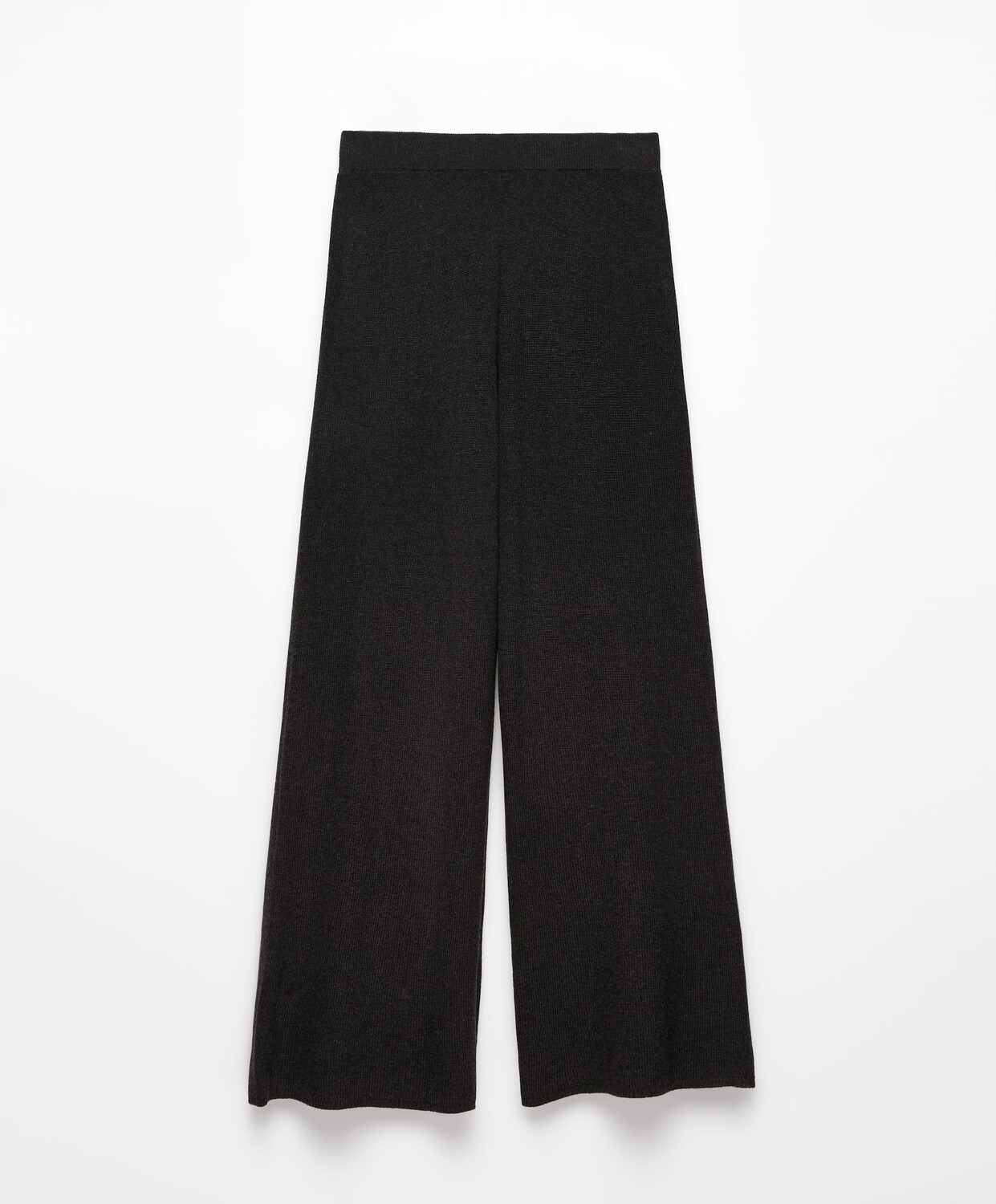 

Брюки Oysho Straight Fit Knit, черный
