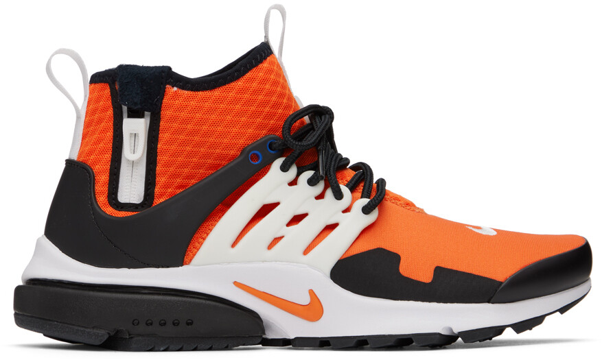 

Оранжево-белые кроссовки Air Presto Mid Utility Nike