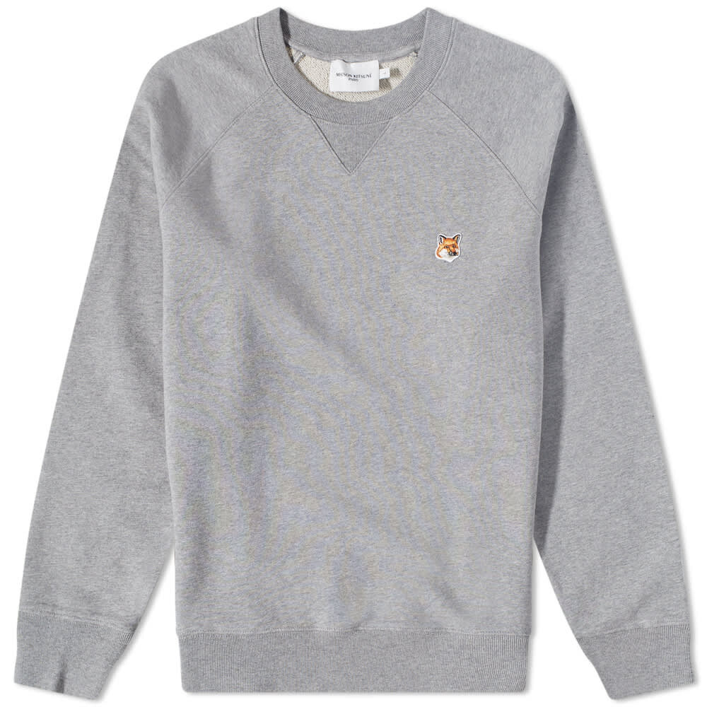 

Толстовка Maison Kitsuné Fox Head Patch Classic Sweat, Серый