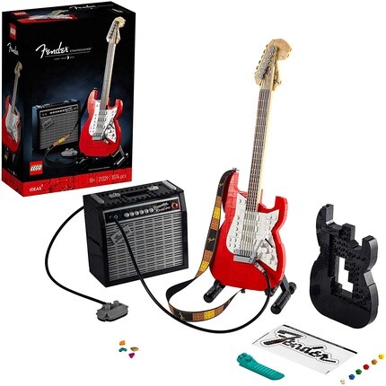 

Конструктор Lego 21329 Ideas Fender Stratocaster гитары своими руками