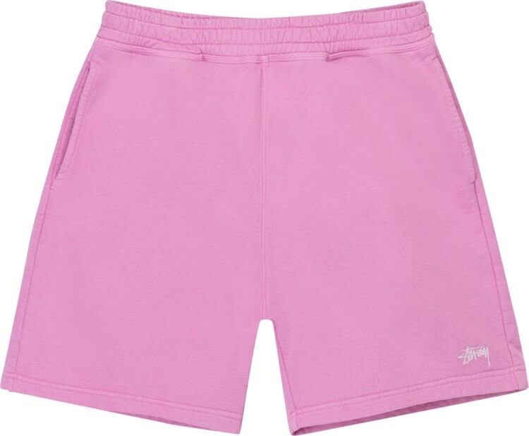 

Шорты Stussy Overdyed Stock Logo Short 'Pink', розовый