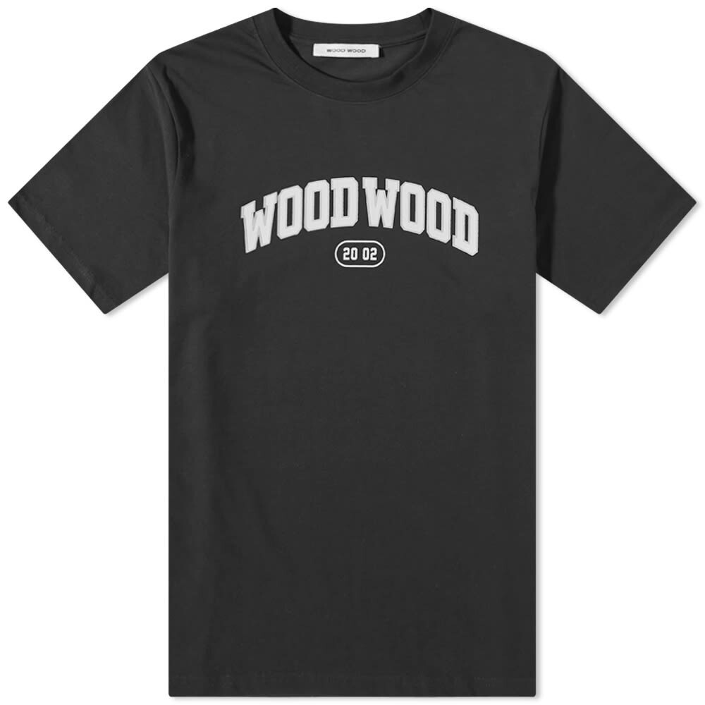 

Футболка Wood Wood Bobby Arch Logo Tee, Серый