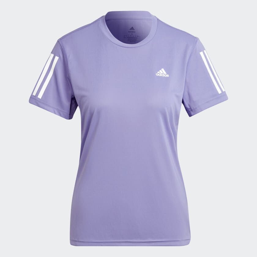 

Футболка adidas Own the Run, фиолетовый