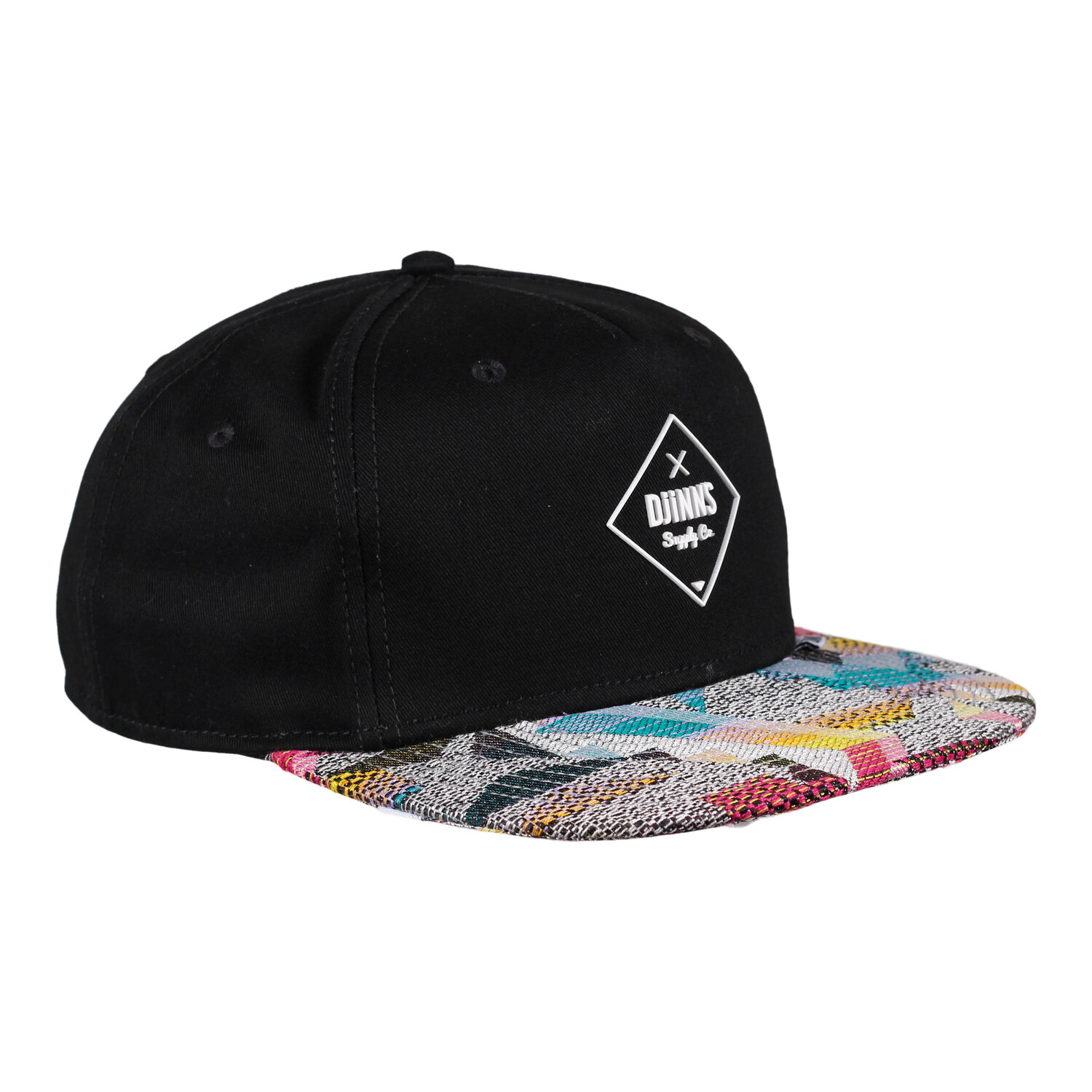 

Головной убор Snapback Cap Rubber Aztek Unisex DJINNS, черный