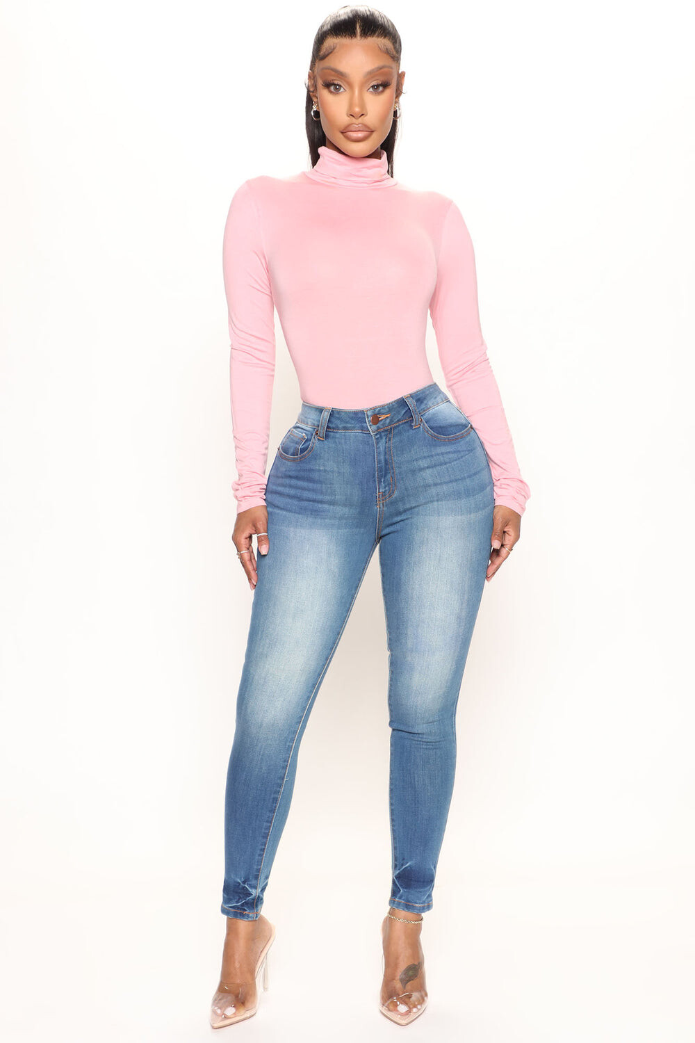 

Джинсы скинни Fashion Nova EP3058, синий