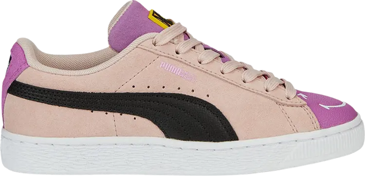 

Кроссовки Puma SmileyWorld x Suede Big Kid Rose Quartz Mauve Pop, розовый