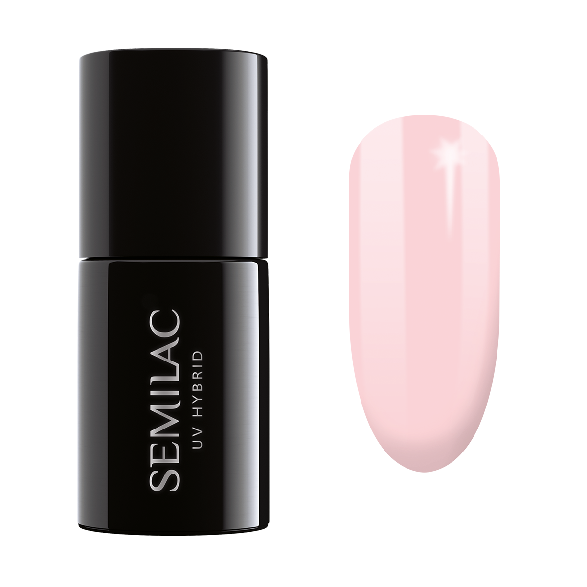 Semilac UV Hybrid гибридный лак для ногтей, 032 Biscuit