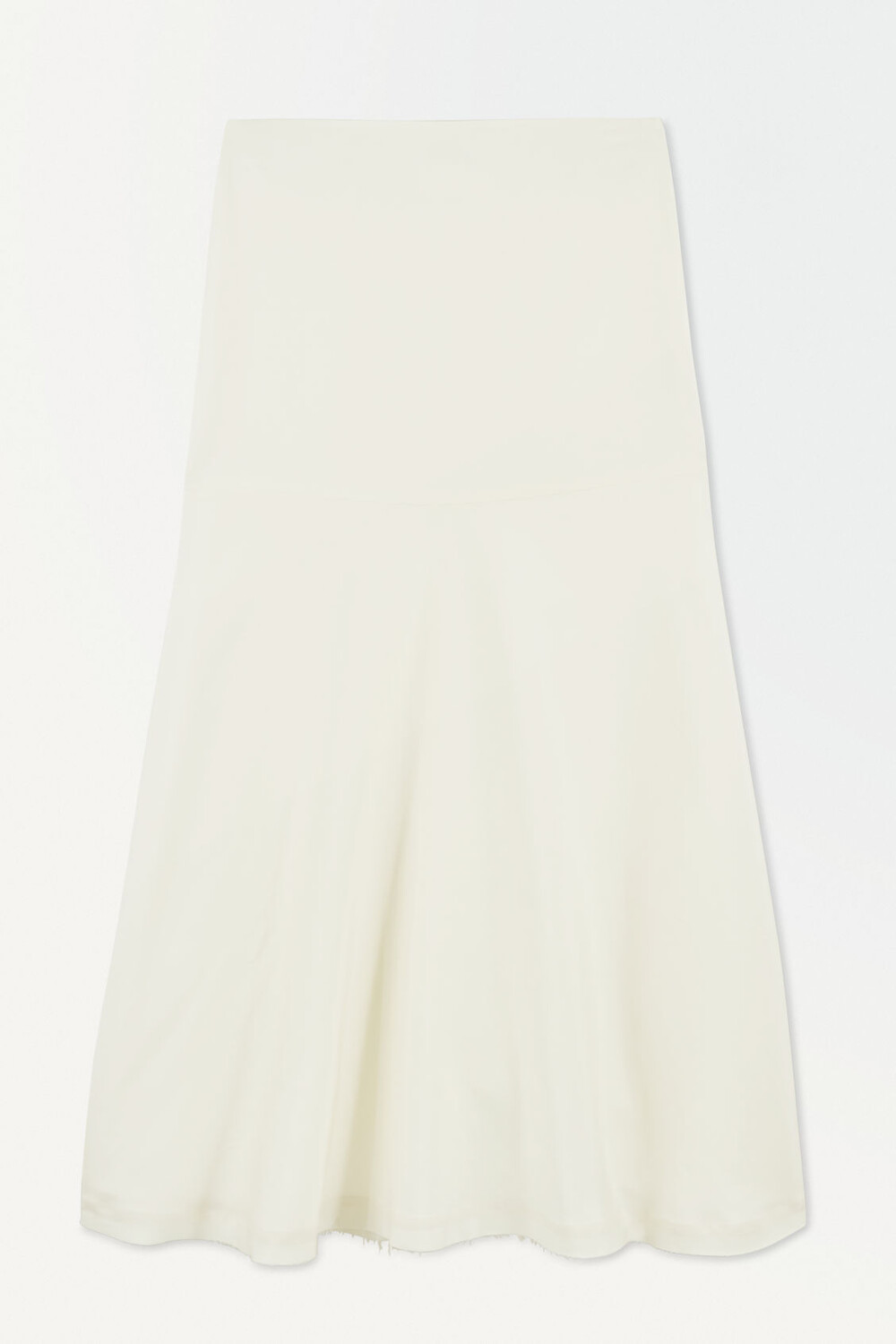 

Юбка Cos Atelier The Flared Silk, кремовый