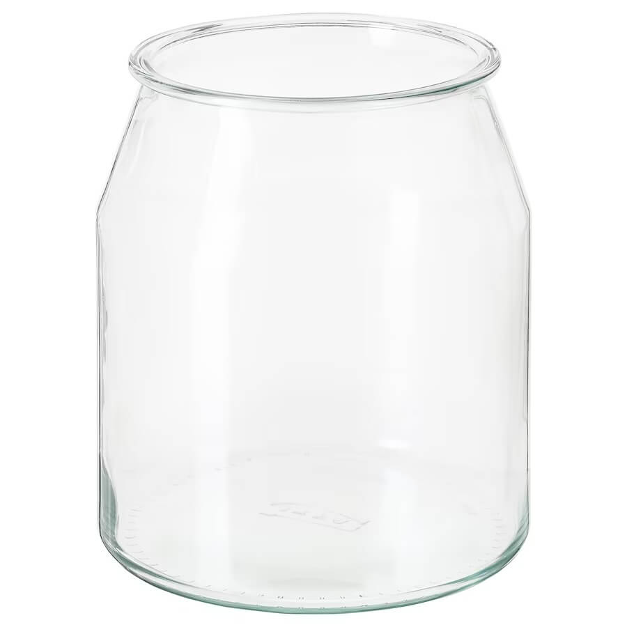 Банка Ikea Glass 3.3 л контейнер стеклянный lockie