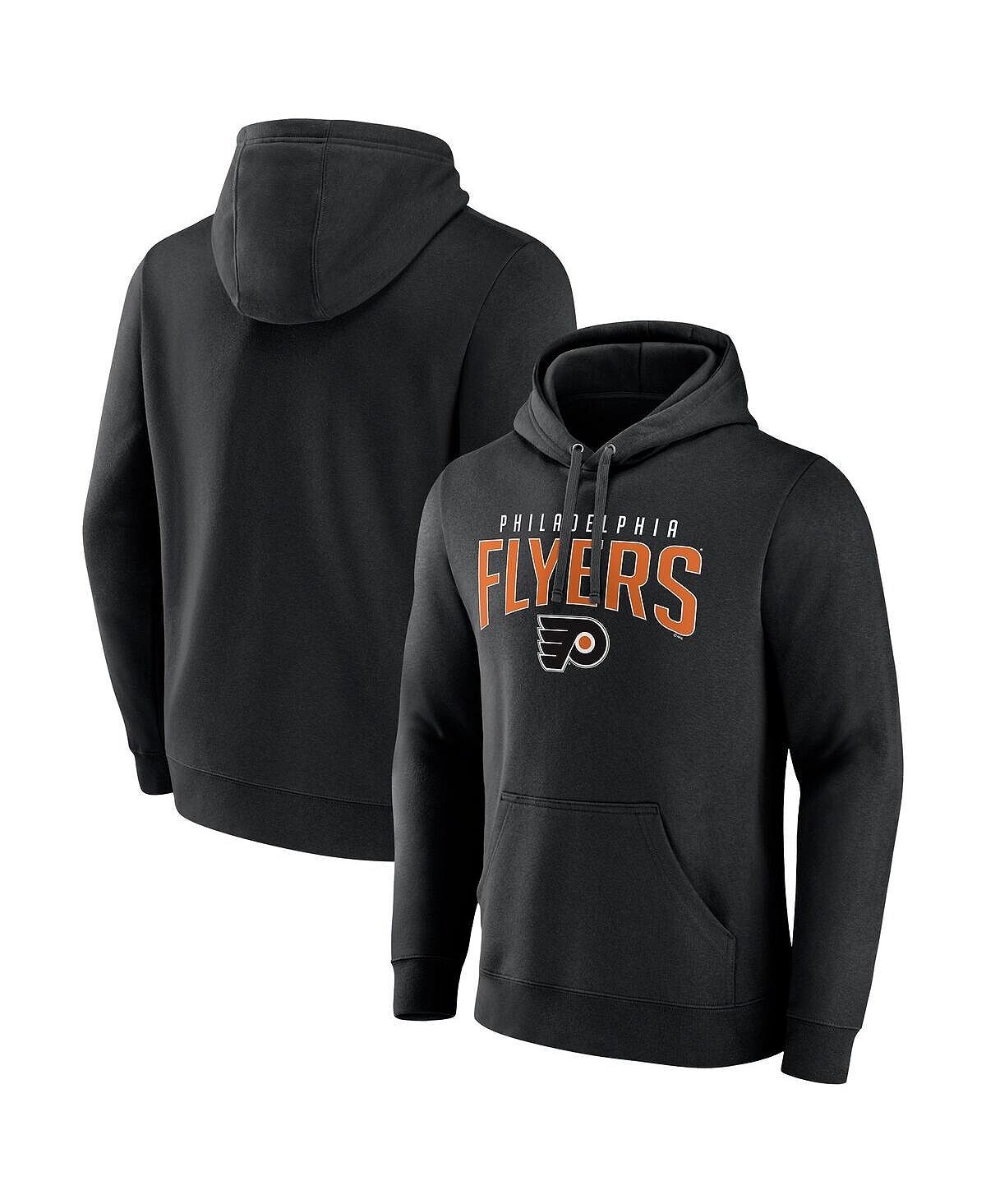 

Мужская фирменная черная толстовка с капюшоном philadelphia flyers special edition 2.0 wordmark Fanatics, черный