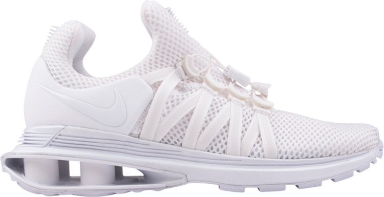 Nike gravity shox on sale white