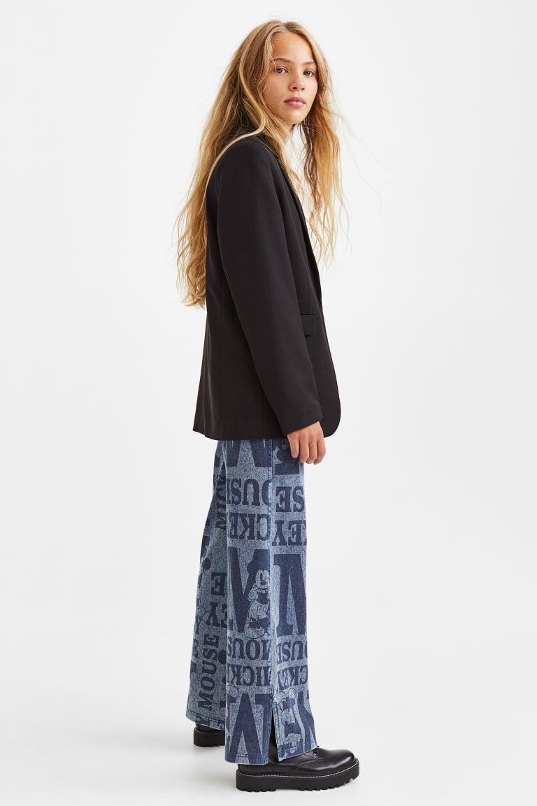 

Широкие джеггинсы с узором H&M