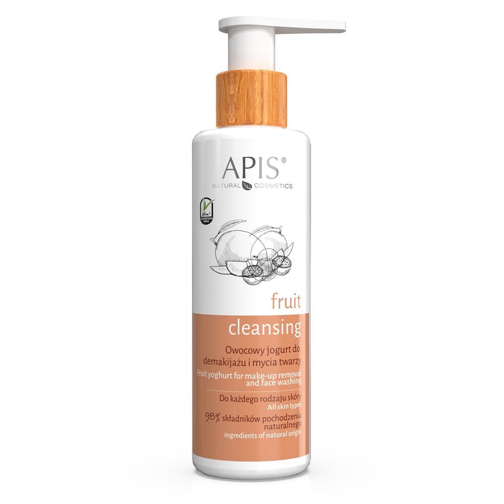 

APIS Fruit Cleansing Фруктовый йогурт для снятия макияжа и умывания 150мл