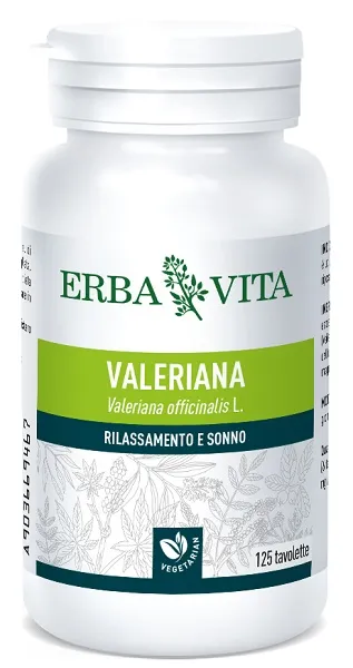 

Валериана 125 таблеток 400 мг Erba Vita