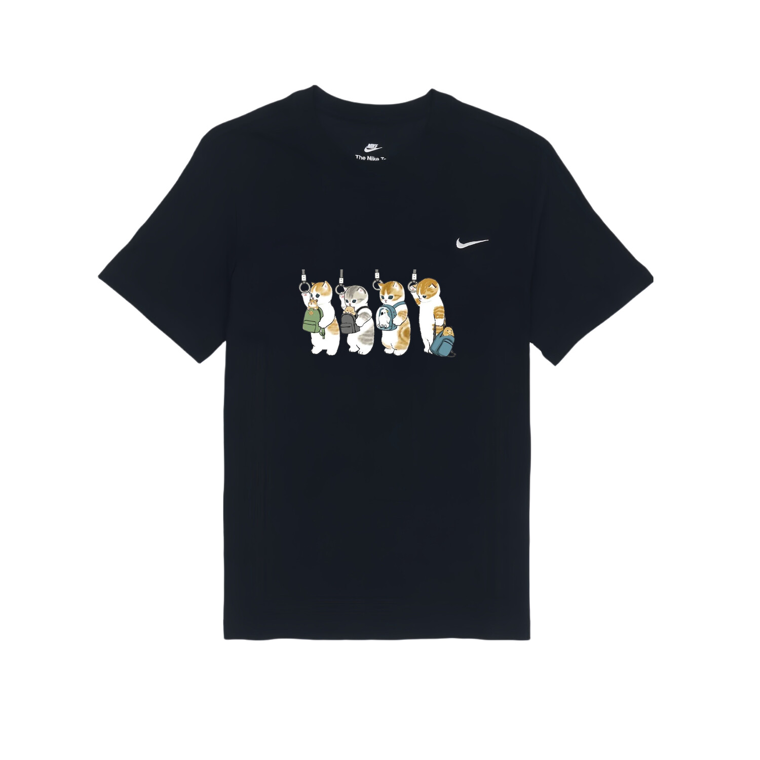 

Футболка унисекс черная Nike, черный