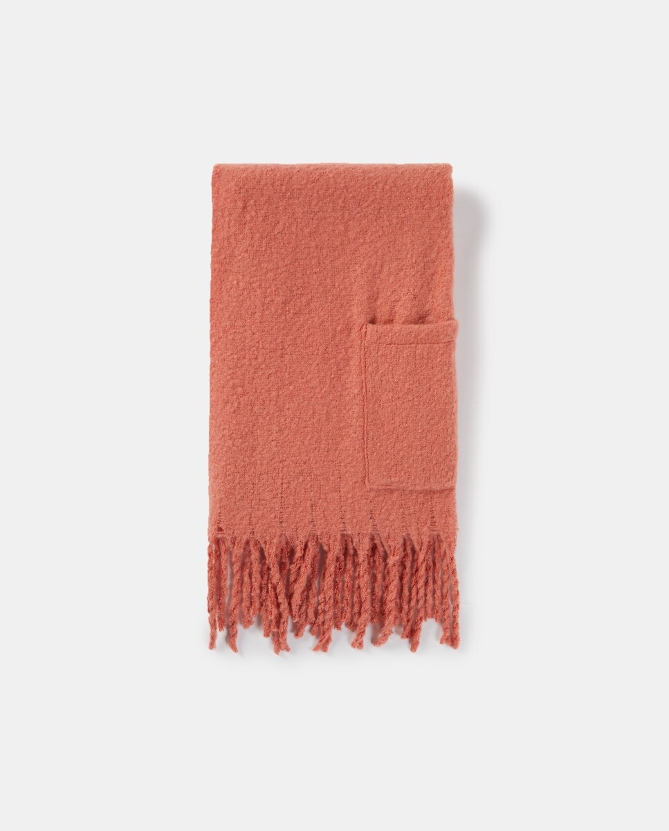 

Женский шарф из переработанного полиэстера Southern Cotton, красный