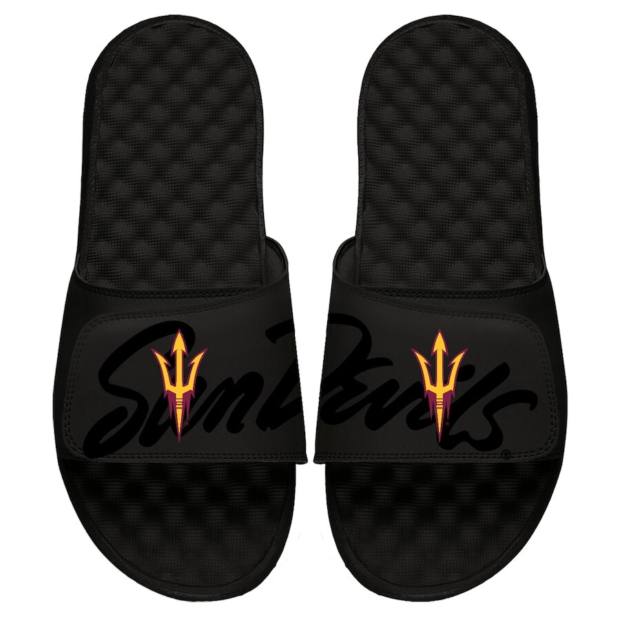 

Шлепанцы ISlide Arizona State Sun Devils, черный