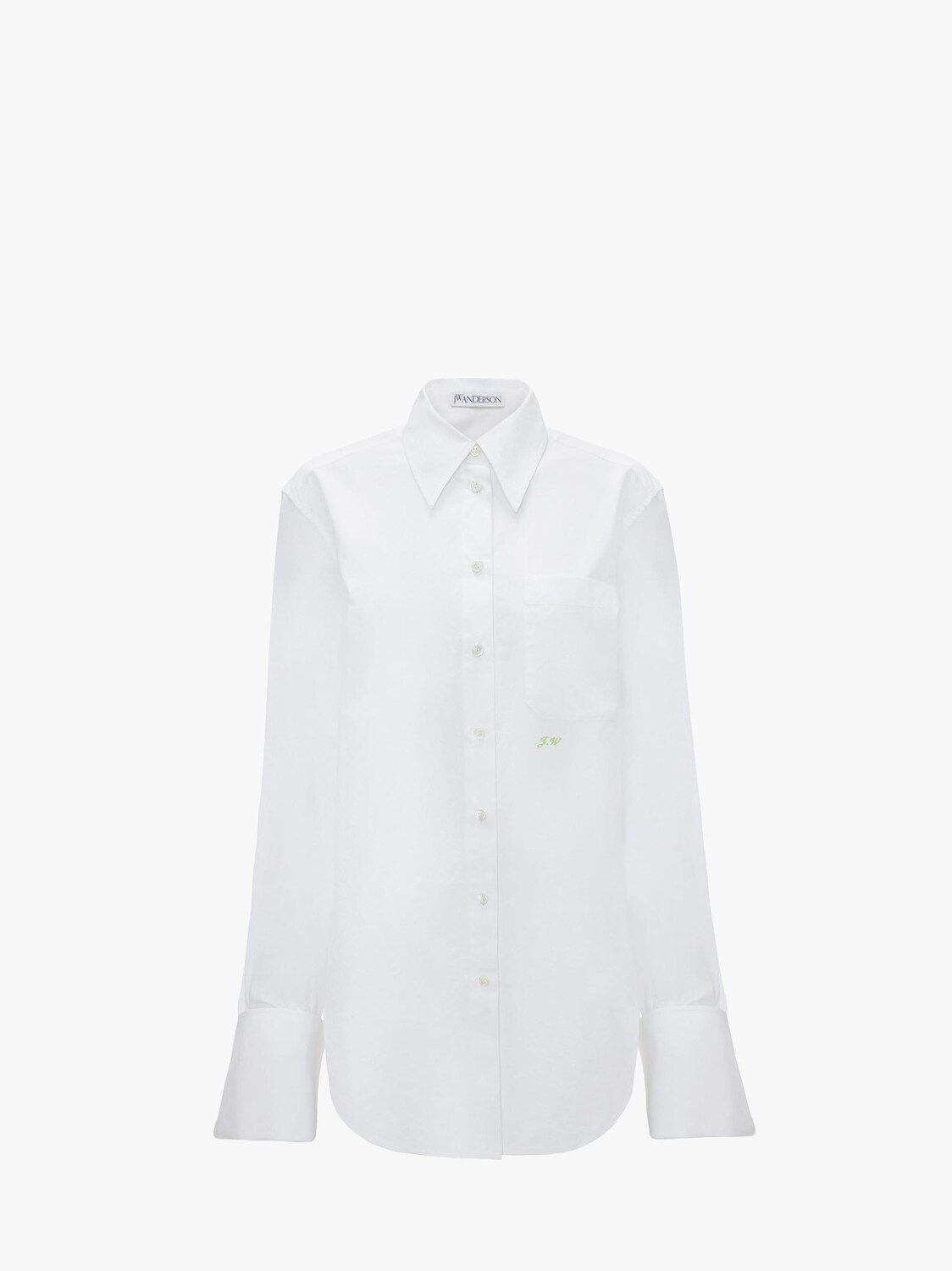 

Рубашка с манжетами JW Anderson, белый