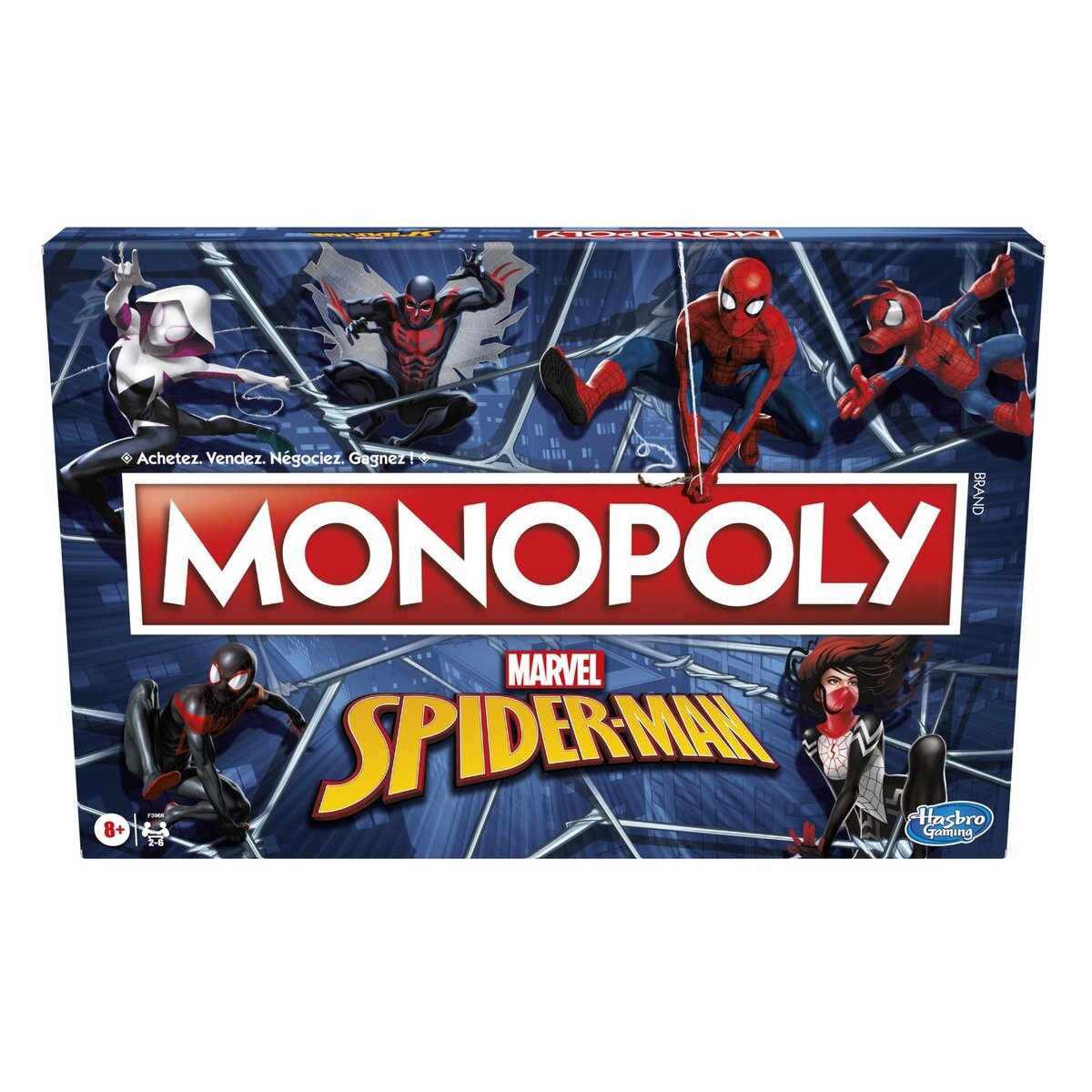 

Монополия: Человек-паук Marvel, настольная игра Monopoly
