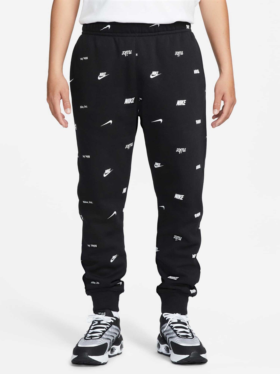 

Спортивные брюки Nike M NK CLUB+ BB JGGR AOP, черный