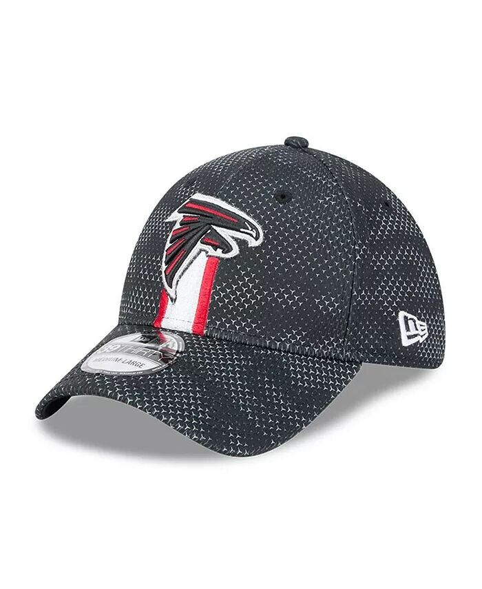 

Мужская черная кепка Atlanta Falcons 2024 Sideline 39THIRTY Flex New Era, черный