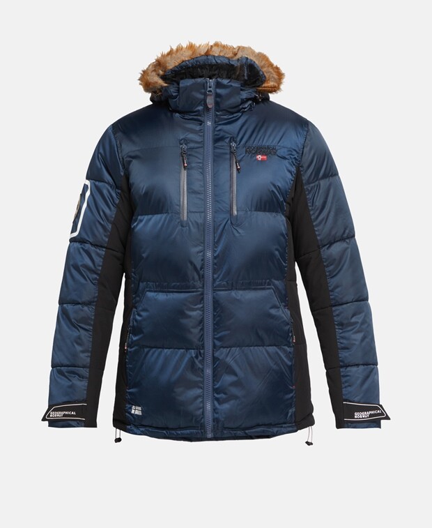 

Пуховик Geographical Norway, темно-синий
